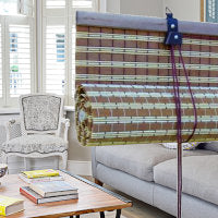 Unutrašnje bambus roletne