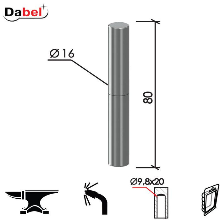 Šarka bravarska za vrata SP3 Ne