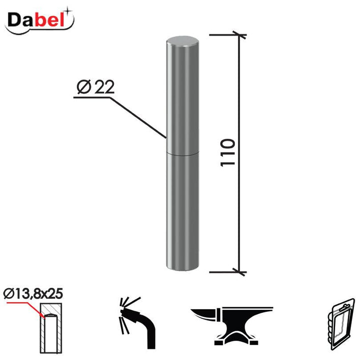 Šarka bravarska za vrata SP3 Ne