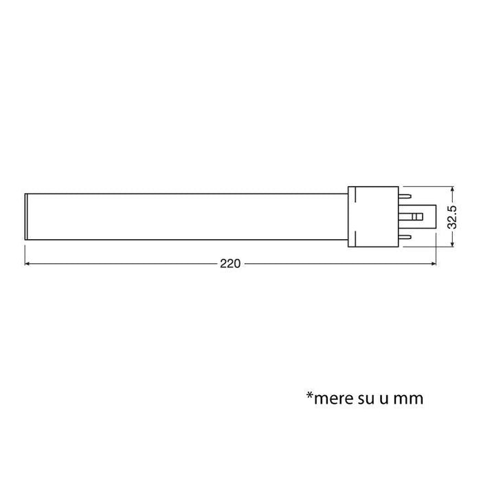 LED sijalica hladno bela 6W OSRAM