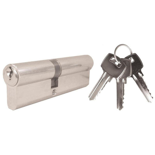 SOLIDO ugradni dvostruki cilindar mesing niklovani