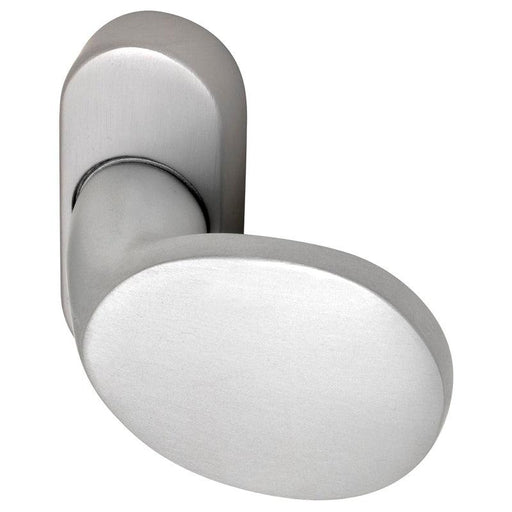 SOLIDO kugla za vrata ø 60 mm, zakrivljena sa ovalnom rozetnom