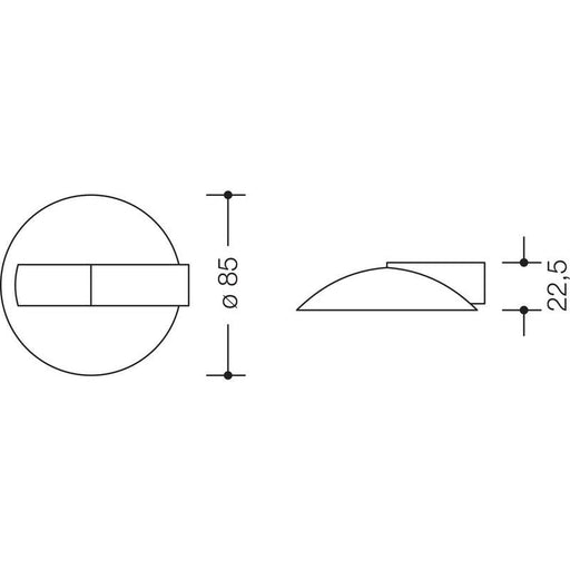 HEWI odbojnik vrata podni 625