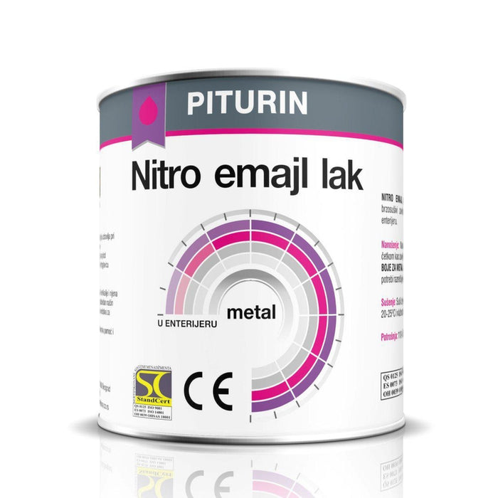 NITRO EMAJL LAK sjajni- ČOKOLADNO BRAON