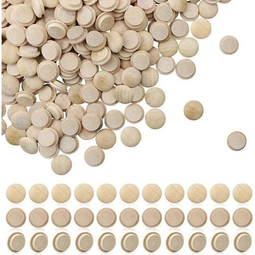 Drveni čep za nameštaj - 15x19mm - Pokrivna kapica za šrafove