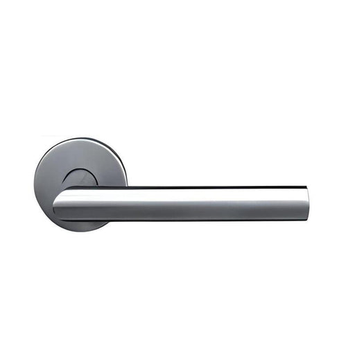 ECONOMIC KVAKA SA ROZETOM ZA VRATA OD INOX-a MODEL 004/ INOX BRUŠENI