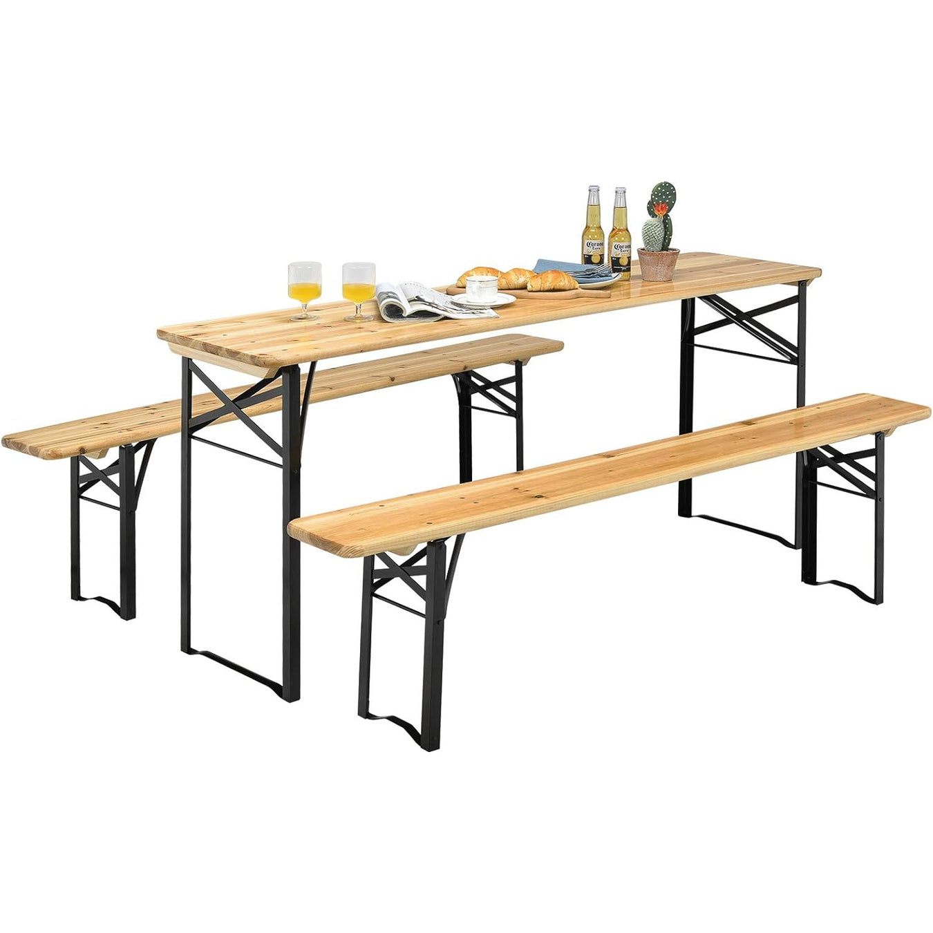 Pivski set, pivski sto i klupa.