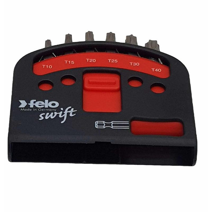 Set bitova Felo Industrial Swift sa držačem TORX 02060316 7 kom