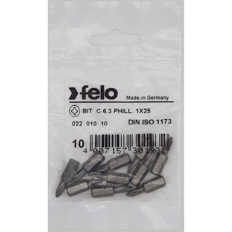Bit Felo Industrial Phillips PH1 x 25 02201010