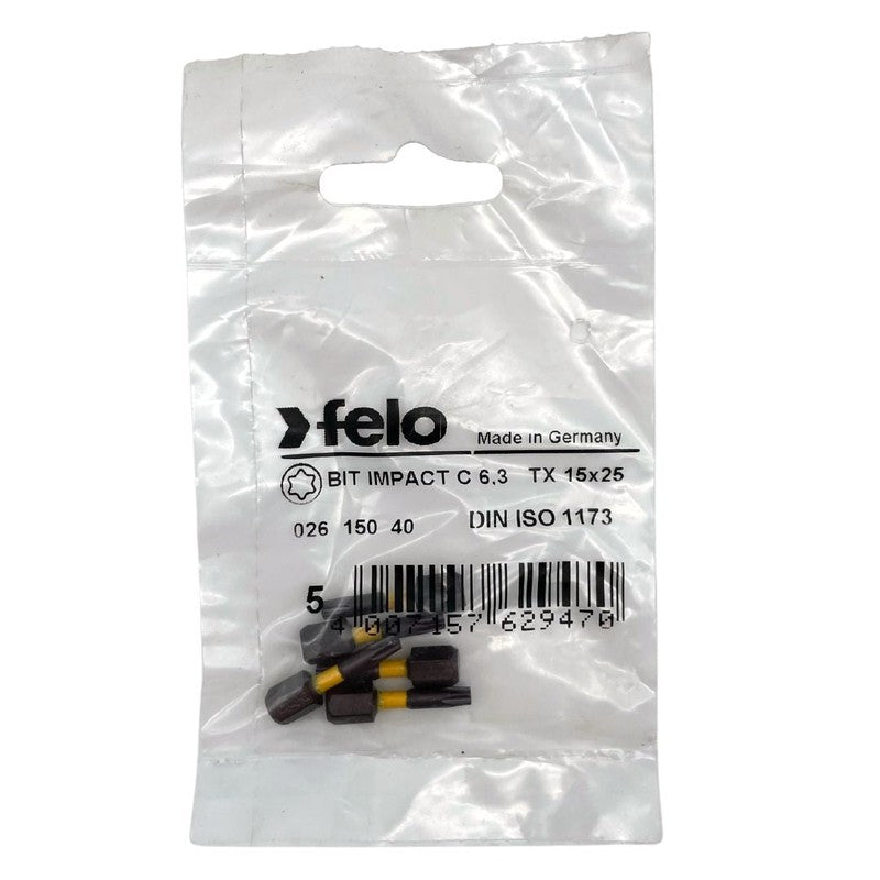 Udarni bit Felo Impact TORX TX15 x 25 02615040