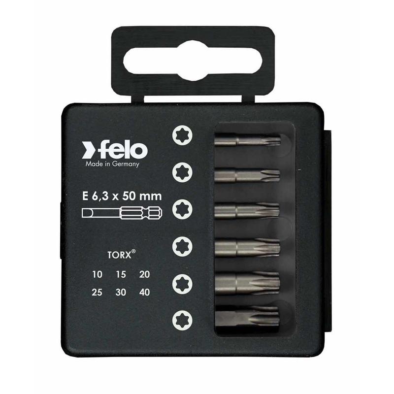 Set bitova Felo Industrial Bit-box Profi 50 mm TORX 03691516 6 kom