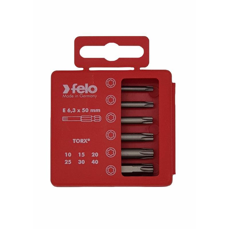 Set bitova Felo Industrial Bit-box Profi 50 mm TORX 03691516 6 kom