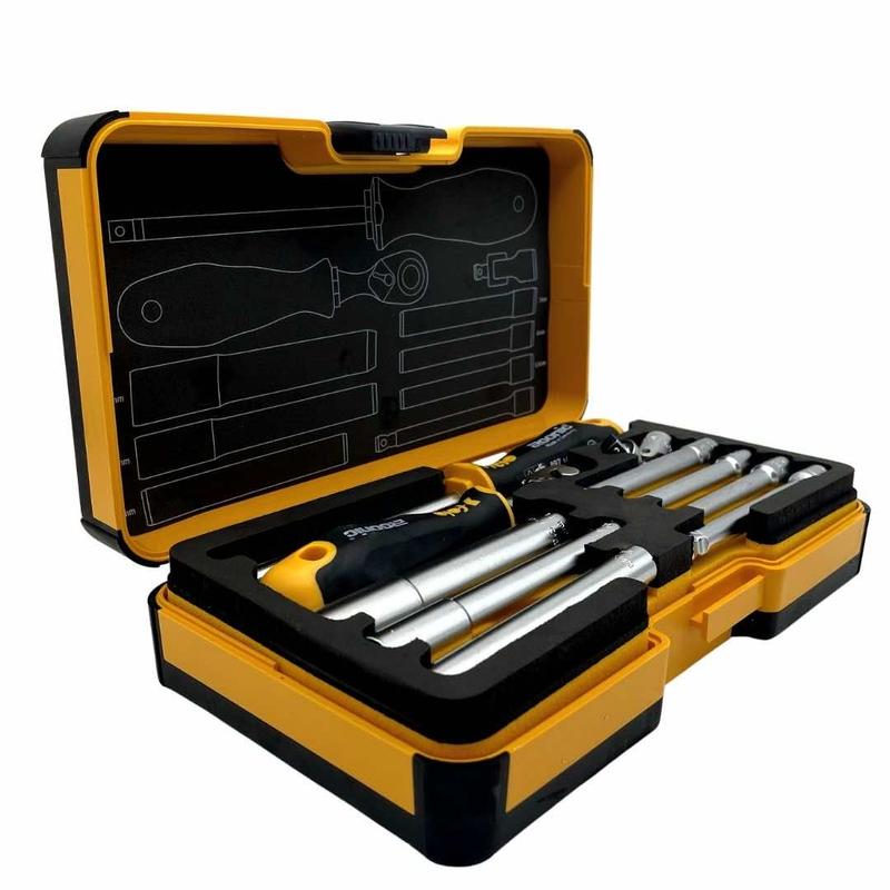 Felo Set alata M-Tec sa čegrtaljkom XL-Strongbox R-GO — 10 kom, 05781006