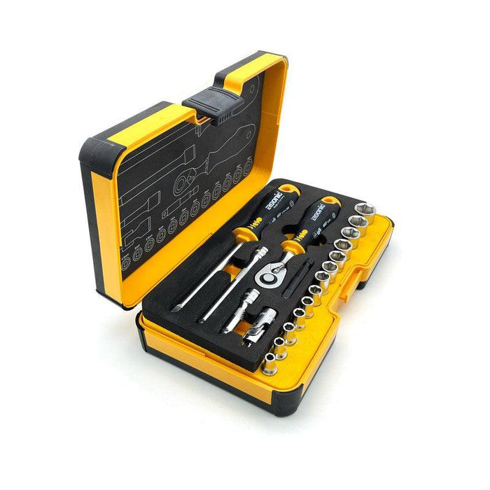 Set alata Felo XL-Strongbox R-GO 19 sa čegrtaljkom SW/MS 05781906 19 kom