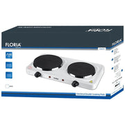 Floria Električni rešo, 2 ploče, 1500 W, 15/18 cm, , beli - ZLN2843 WH