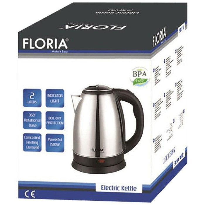 Floria Kuvalo za vodu, zapremina 1.8 l, 1800 W, INOX - ZLN2768