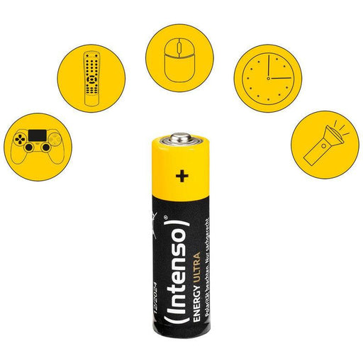 (Intenso) Baterija alkalna, AA LR6/4, 1,5 V, blister 4 kom