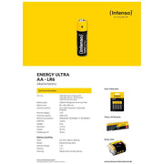 (Intenso) Baterija alkalna, AA LR6/10, 1,5 V, blister 10 kom