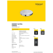(Intenso) Baterija litijumska, CR2032/10, 3 V,dugmasta,blister  10 kom