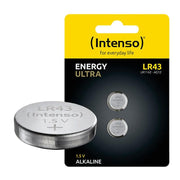 (Intenso) Baterija alkalna LR43/2, 1,5 V dugmasta, blister 2 kom