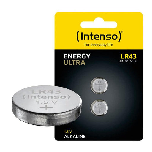 (Intenso) Baterija alkalna LR43/2, 1,5 V dugmasta, blister 2 kom