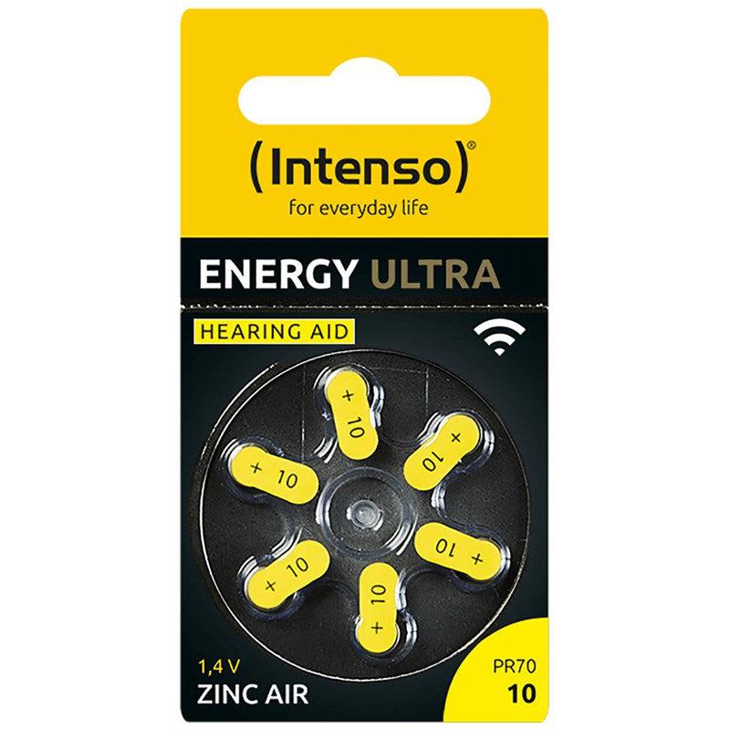 (Intenso) Baterija za slušni aparat, A10/PR70, 1.45 V, pakovanje 6 kom