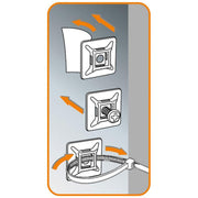 Home Organizator kabela, pakovanje 50 kom. - CTT 28BK