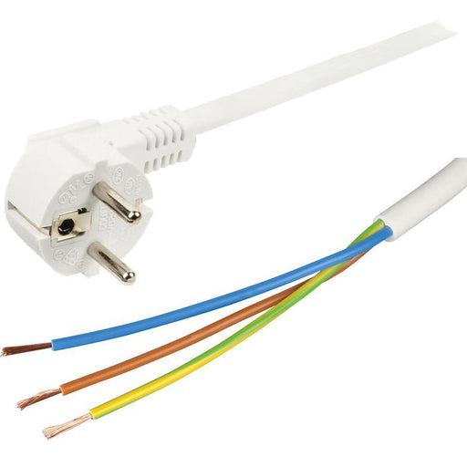 Home Produžni kabel, 6 utičnice, prekidač, 1.5mm²,1.5 met, beli - NV 6K/WH/1,5