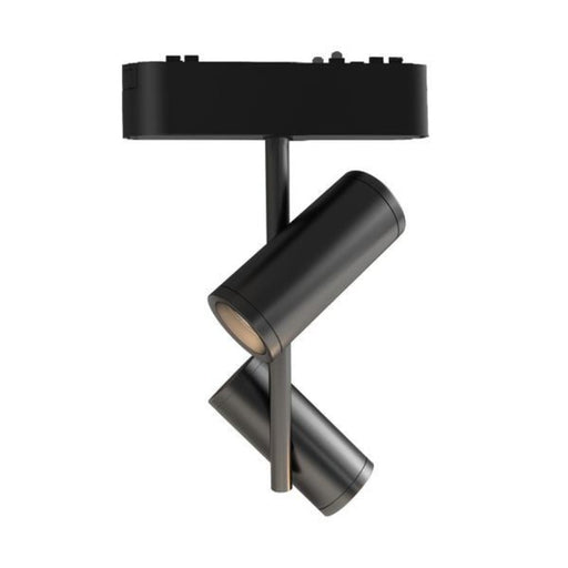 Magnetna šinska LED spot 2x8W 3CCT ultra slim, TRIAC dimabilan — crna