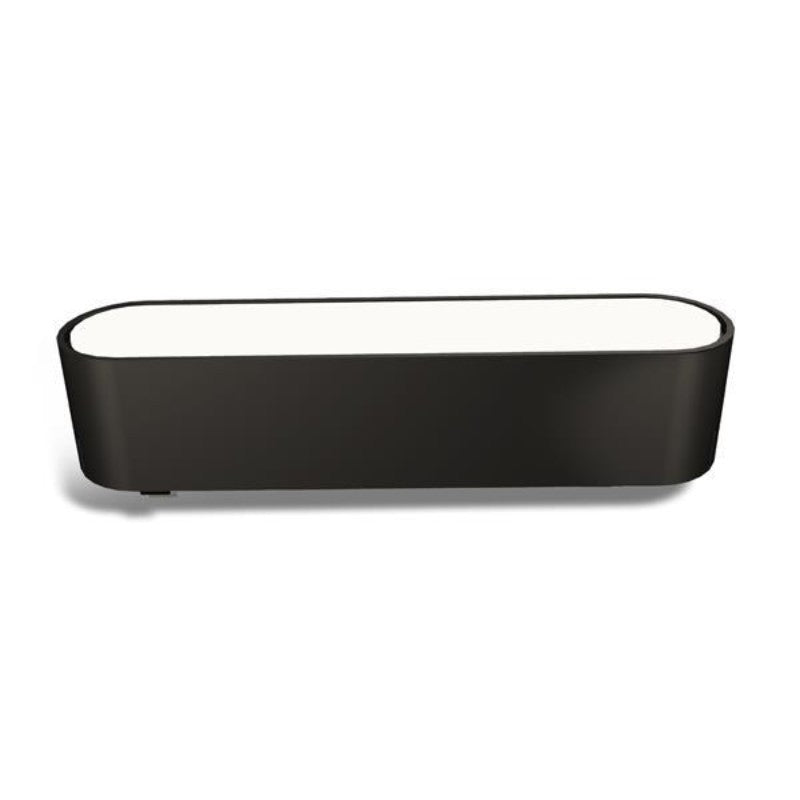 Magnetna šinska LED svetiljka 6W 3CCT ultra slim — crna