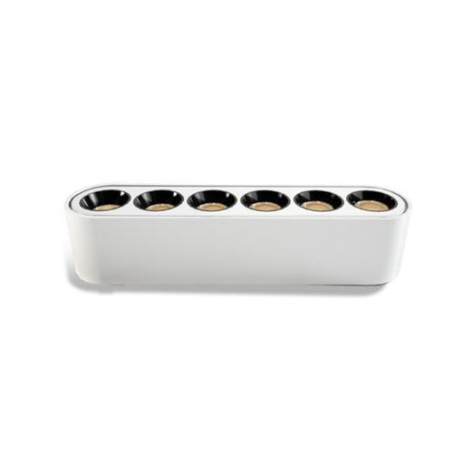Magnetna šinska LED svetiljka 6W 36° 3CCT ultra slim — bela