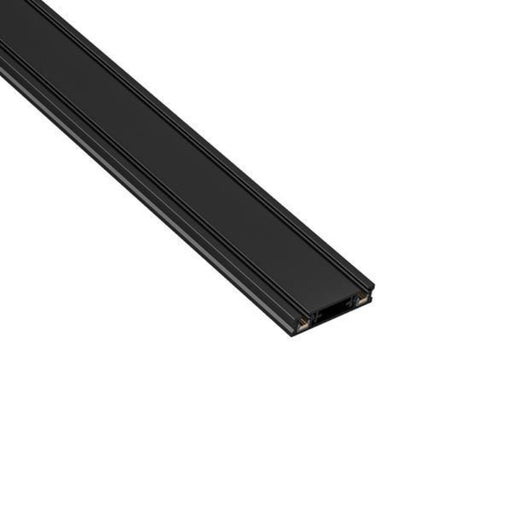 Nadgradna magnetna ultra slim šina 1m — crna