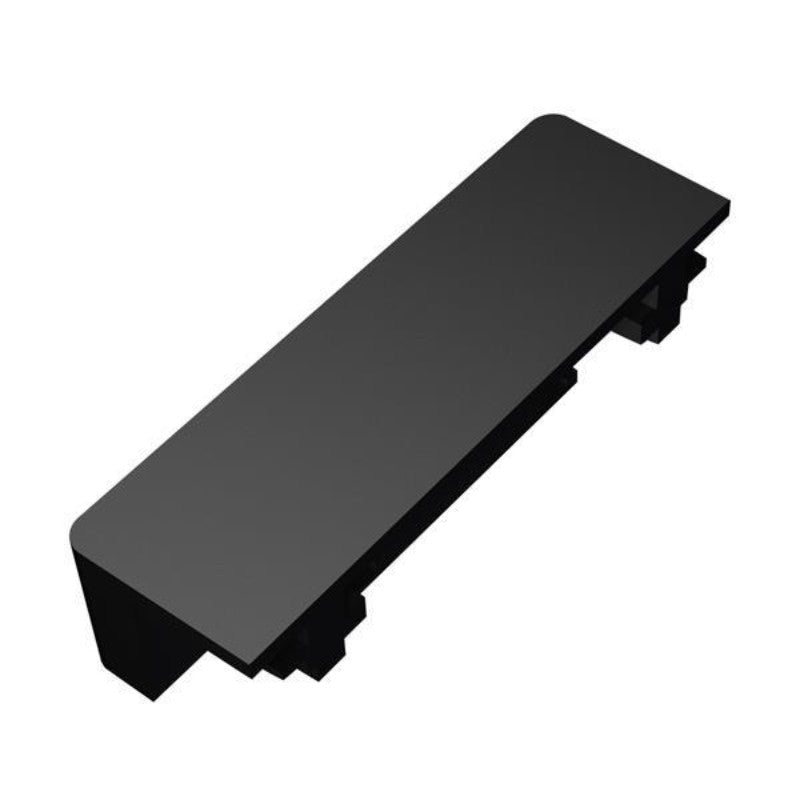 Završna kapica za ultra slim magnetne šine — crna