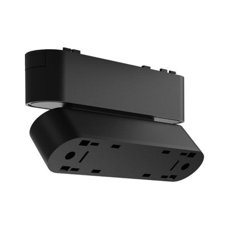 Podesivi konektor za ultra slim magnetne šine 6W — crna