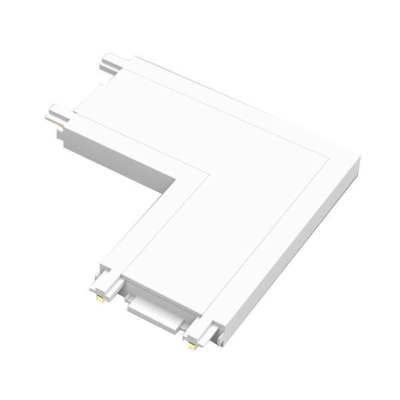 Ugaoni konektor za ultra slim magnetne šine — bela