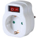 Home Strujna utičnica sa prekidačem, 16A - NVK 1/WH