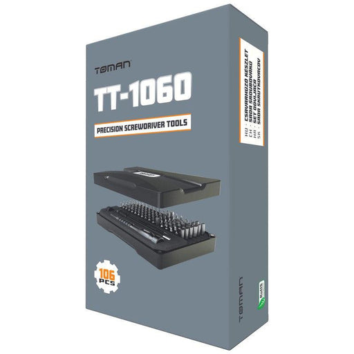 Toman Set alata, precizni odvijači, 106 kom - TT-1060