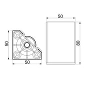 ON K Noga 50x50 8cm PVC