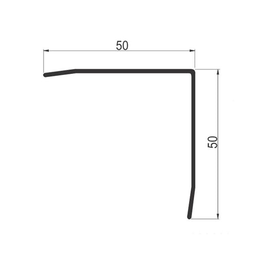 LZZ INOX profil 50x50/2,7m