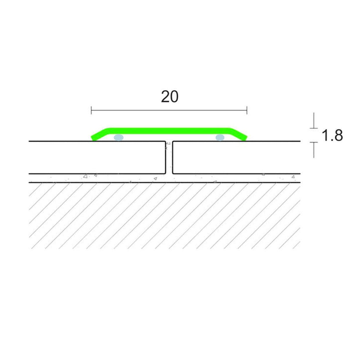 LIN PP-724 prelazni profil