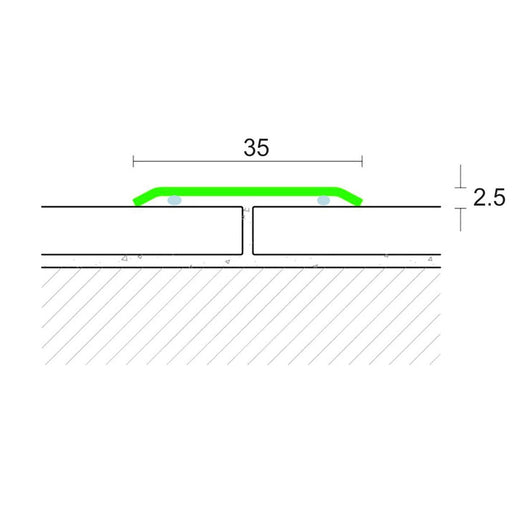 LIN PP-035 prelazni profil
