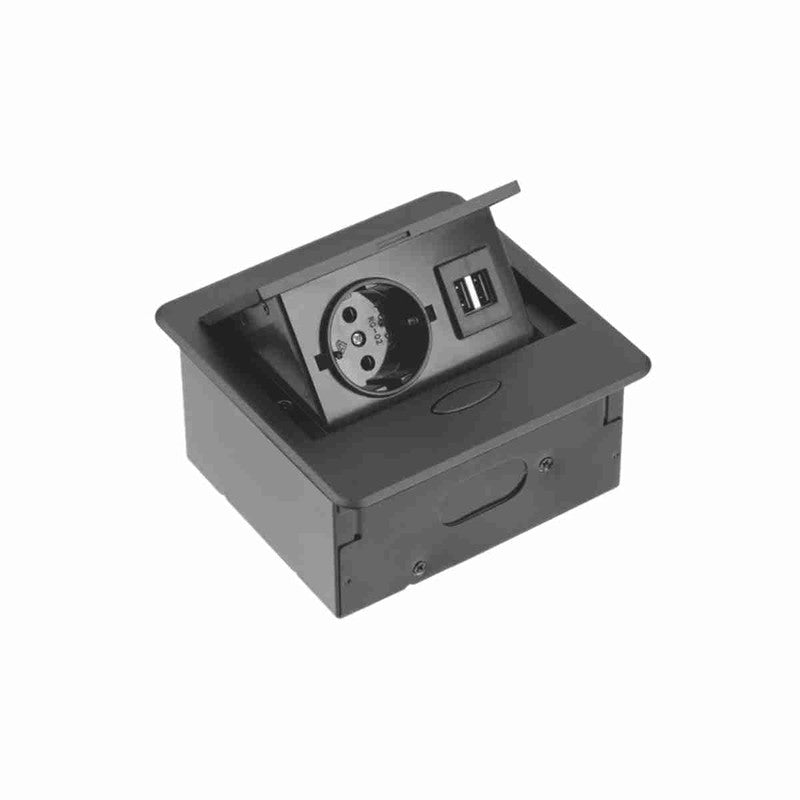 OU utičnica AVARO šuko USB