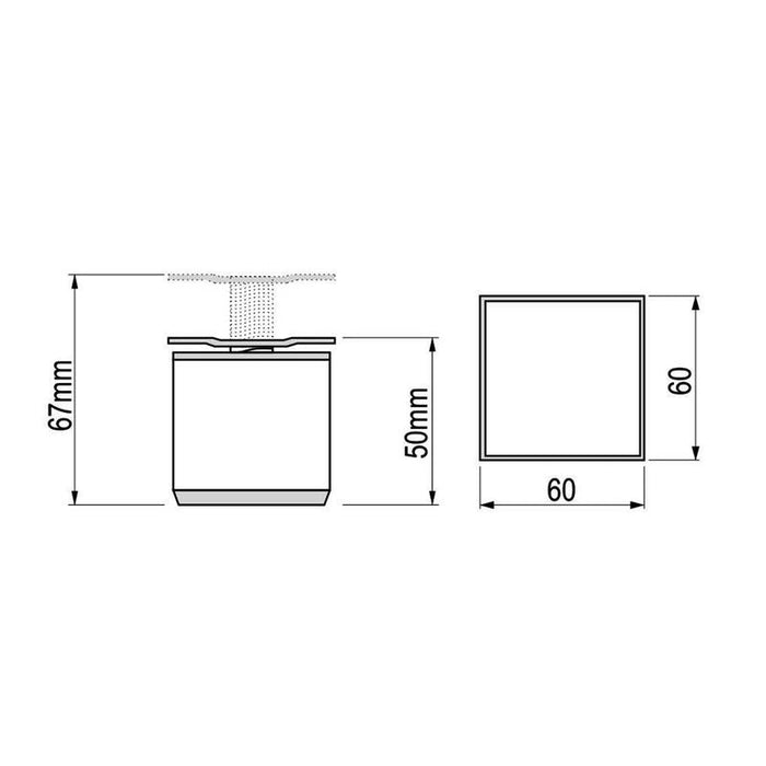 ON D Noga 60x60 CF AL