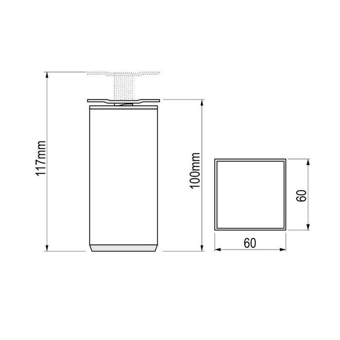 ON D Noga 60x60 CF AL