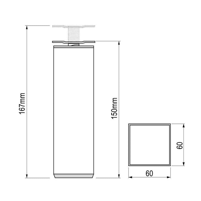 ON D Noga 60x60 CF AL