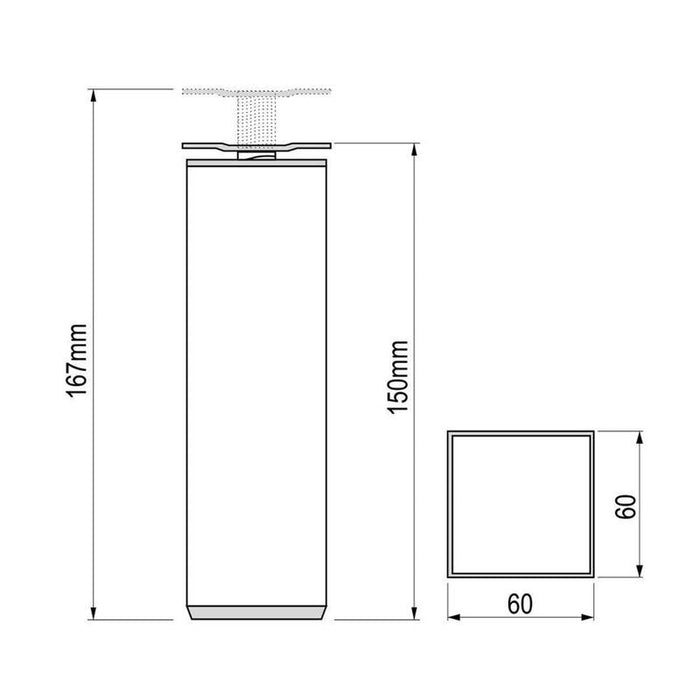 ON D Noga 60x60 CF AL
