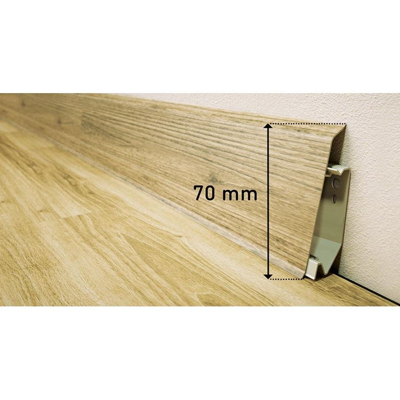 CP EVO PVC cokla 70mm — više dezena