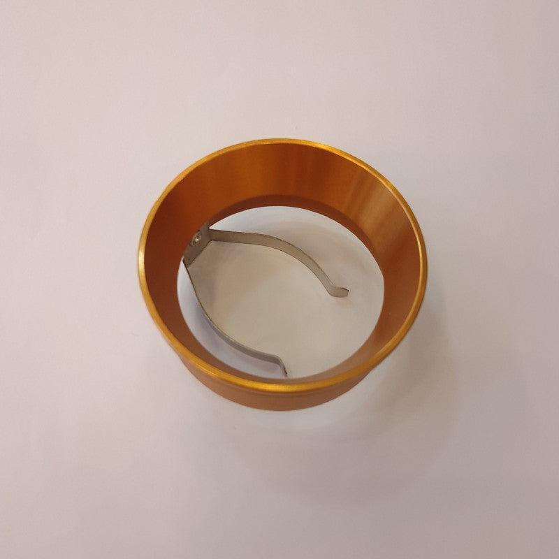 Šinski monofazni reflektor GU10 Ø60×115mm — bela