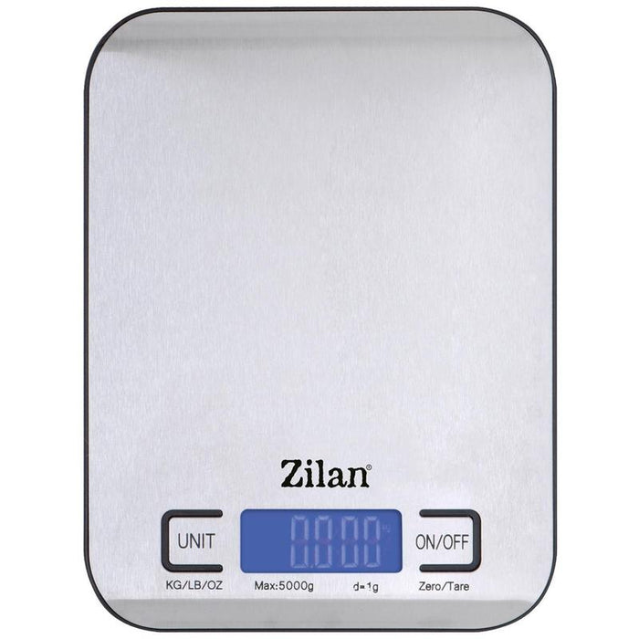 Zilan Vaga, digitalna kuhinjska, do 5 kg., INOX - ZLN2984