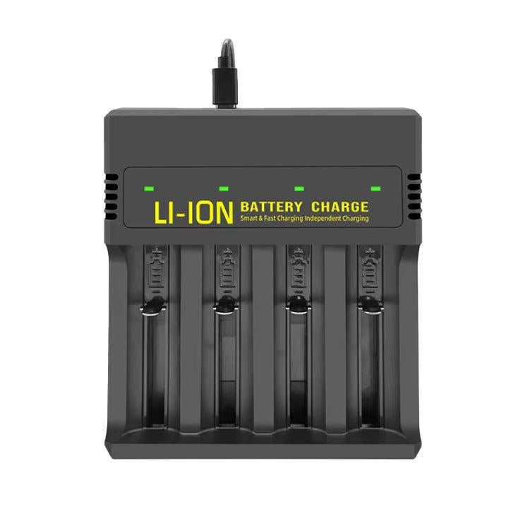 Inteligentni punjač za Li-ion akumulatore MS-5D84H — 4 kanala, USB-C